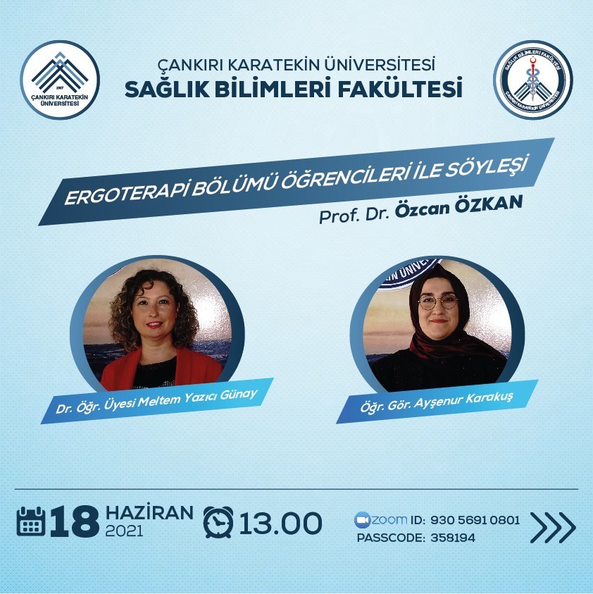 ERGOTERAPİ BÖLÜMÜ ÖĞRENCİLERİ İLE SÖYLEŞİ